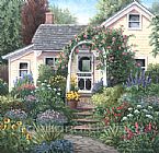 Barbara Felisky The Yellow House Garden painting
